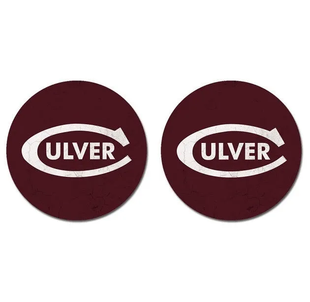 Culver "C" Car Coasters - 2 Pack