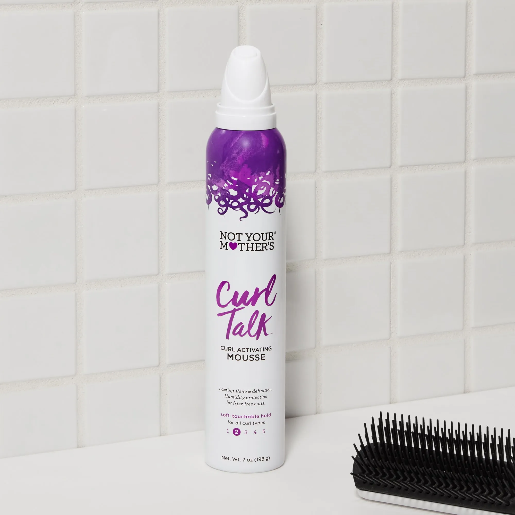 Curl Talk Curl Activating Mousse 7 oz for Lightweight Hold