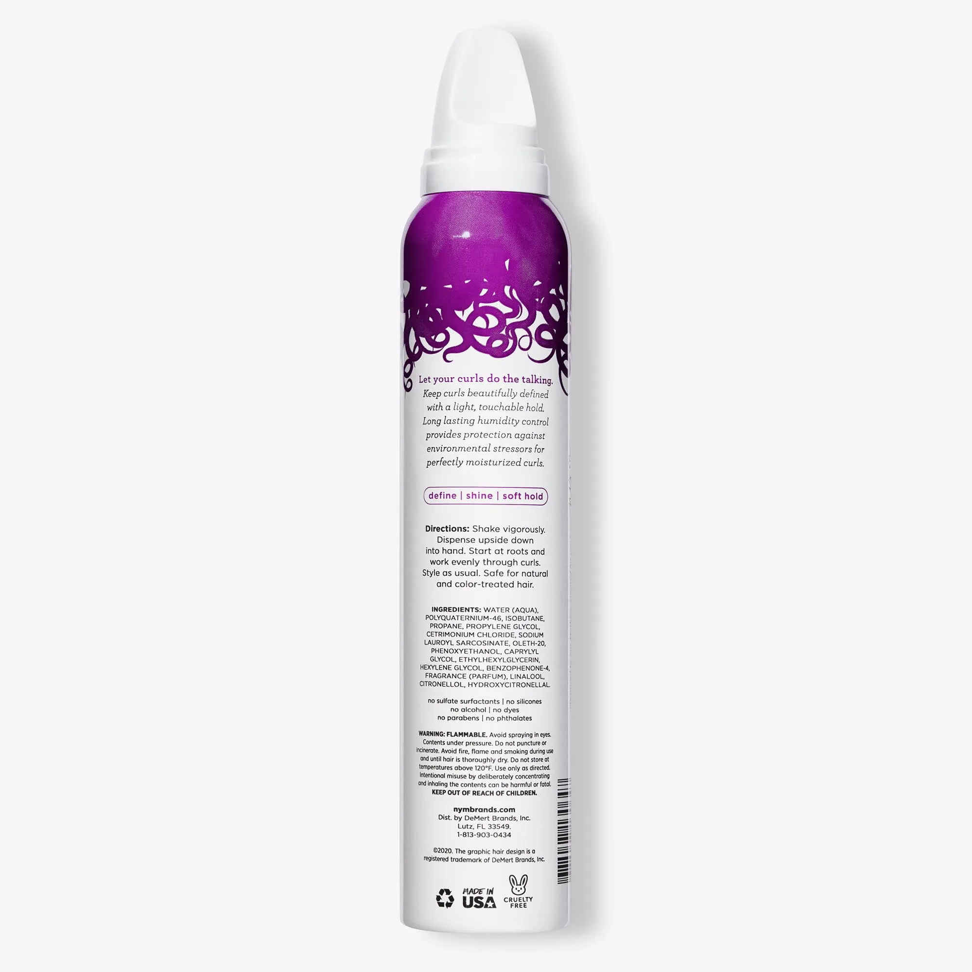 Curl Talk Curl Activating Mousse 7 oz for Lightweight Hold