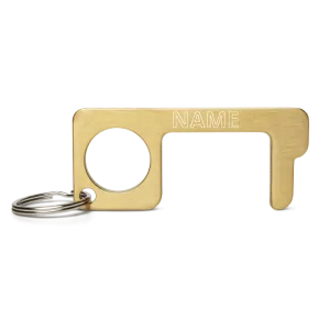 Custom Name Engraved Brass Touch Tool