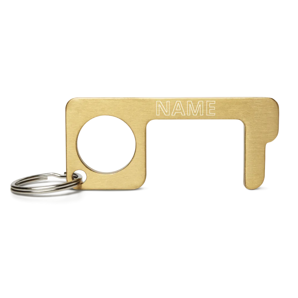 Custom Name Engraved Brass Touch Tool