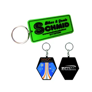 Custom PVC 2D Key Ring(SKH-04)