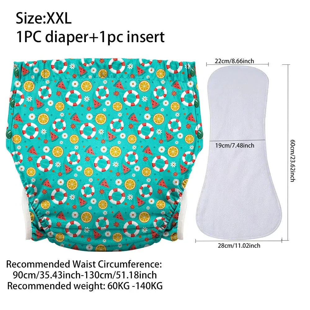 Cute Ice Silk ABDL Cloth Diapers (Colors)