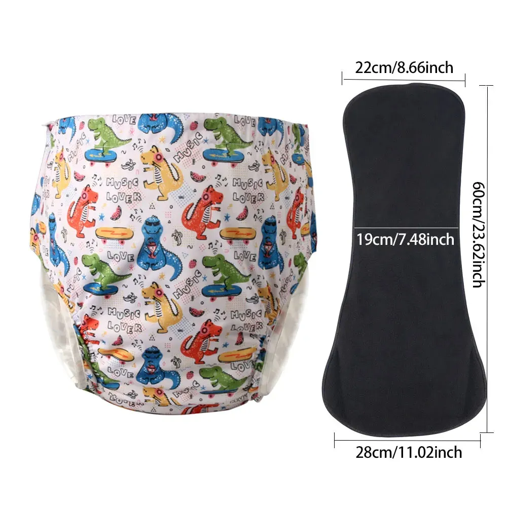 Cute Ice Silk ABDL Cloth Diapers (Colors)