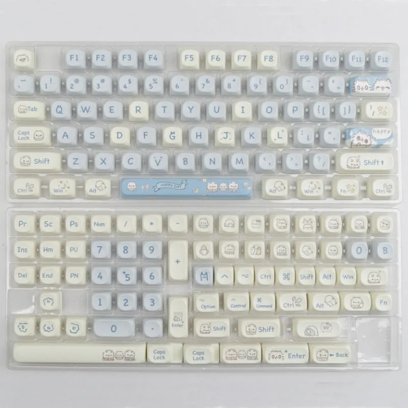 Cute Meow MOA Keycaps for MAC