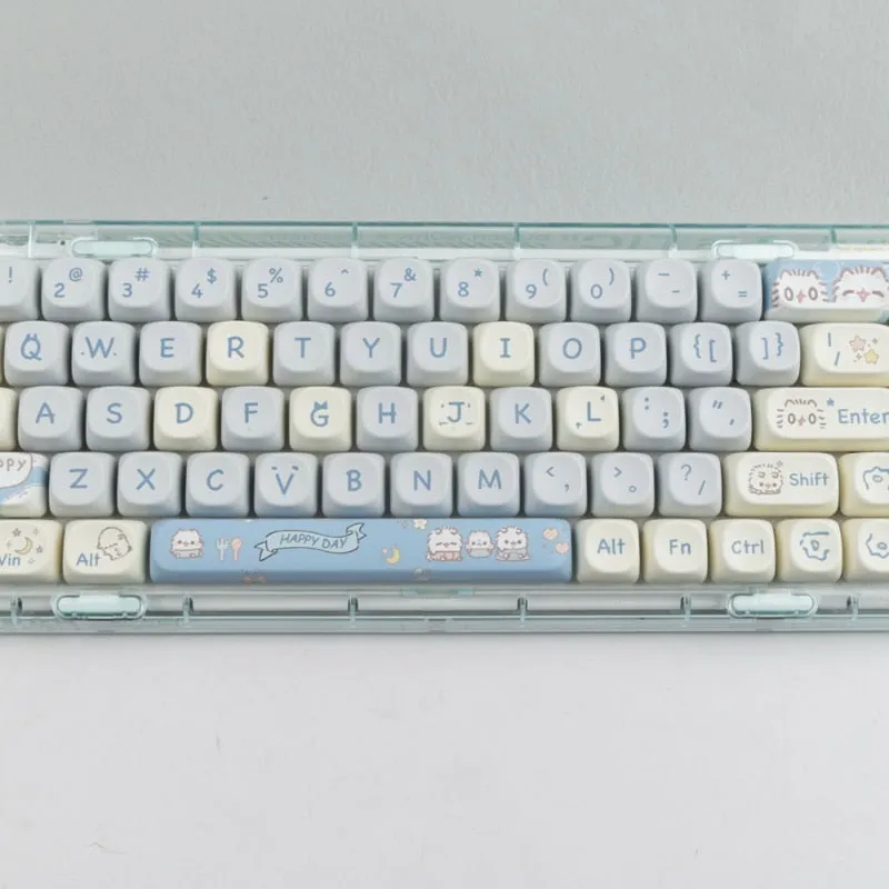 Cute Meow MOA Keycaps for MAC