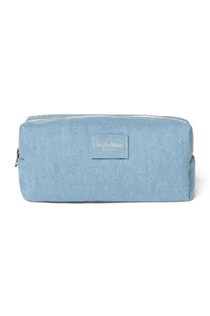 Denim Solid Täschchen