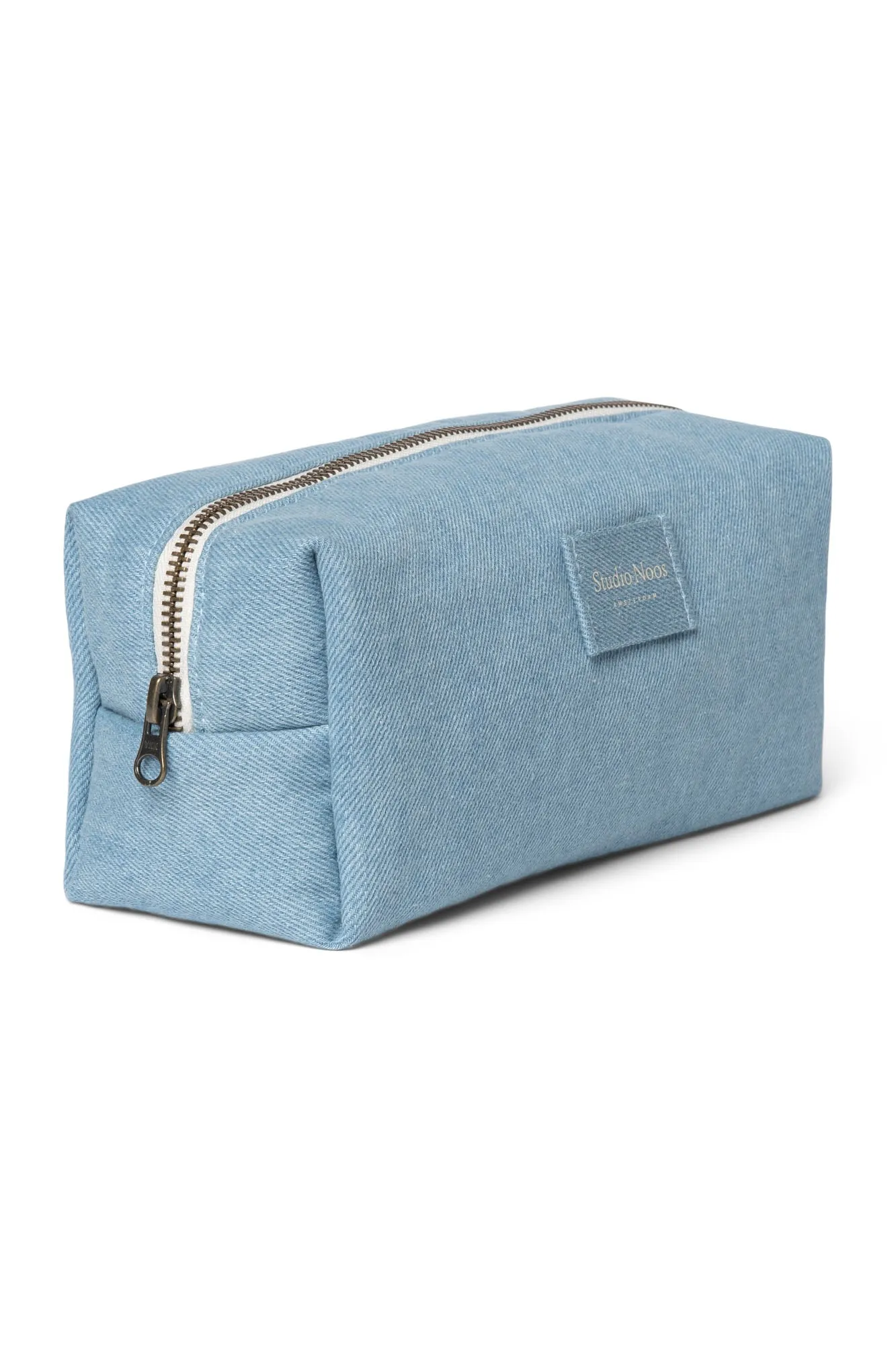 Denim Solid Täschchen