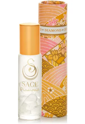 Diamond 1/4 oz Gemstone Perfume Oil Concentrate Roll-On by Sage
