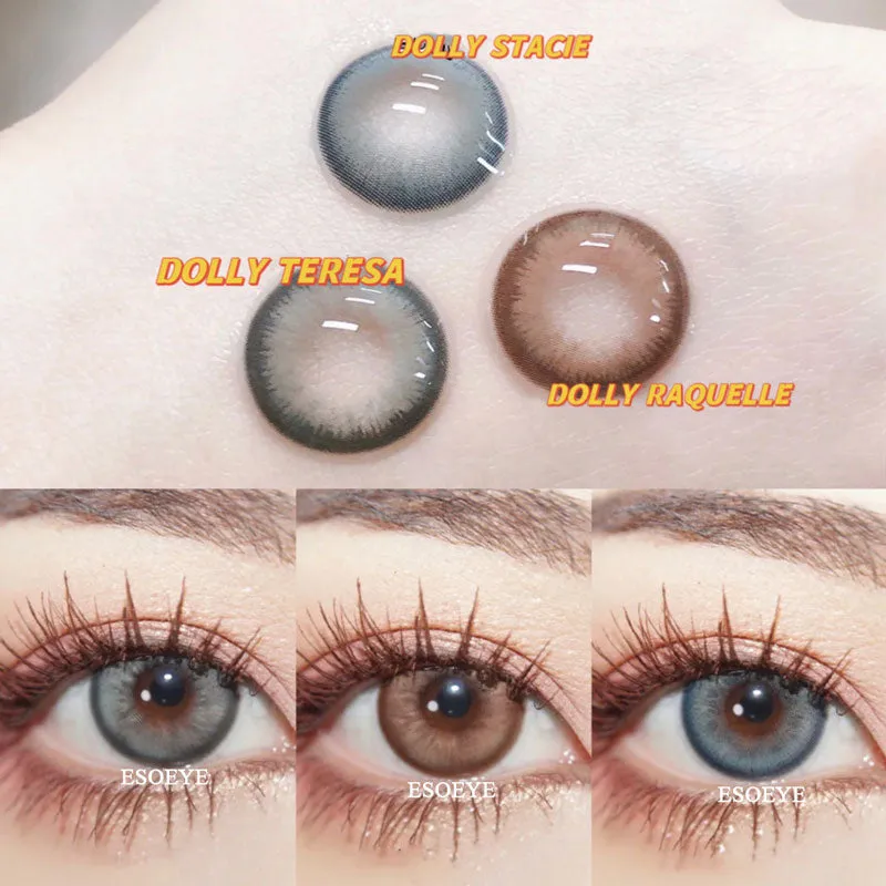 Dolly Stacie Colored Contact Lenses Yearly