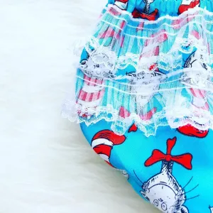 Dr. Seuss "Cat in the Hat" Birthday Outfit (Girls)