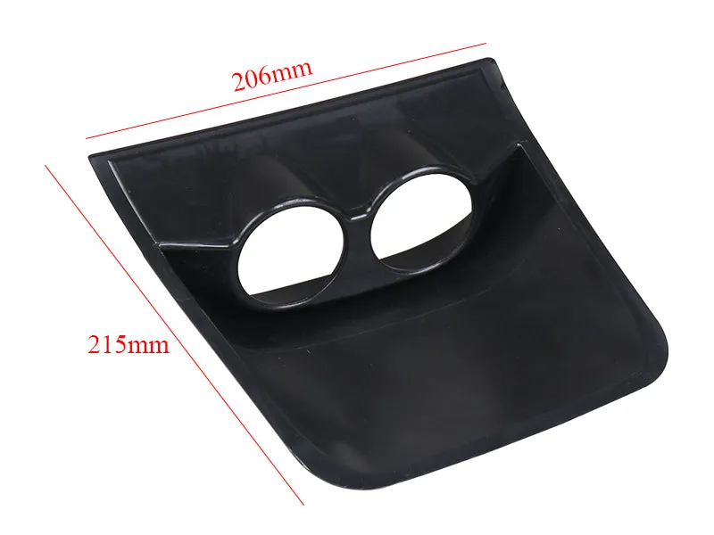 Dual 52mm Gauge Meter Dash Board Pod Mount Holder
