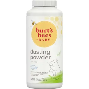 Dusting Powder, 100% Natural Origin, Talc-Free, Pediatrician Tested, 7.5 Ounces, Pack May Very