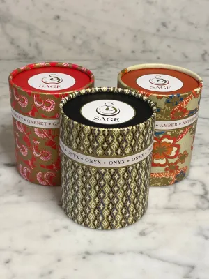 Earthy Candle Trio Gift Set by Sage