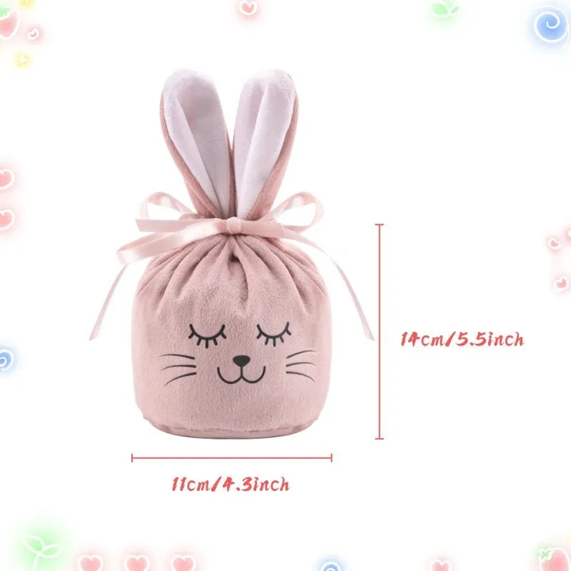 Easter Velvet Bunny Pouches