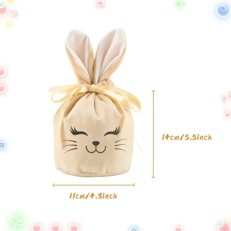 Easter Velvet Bunny Pouches