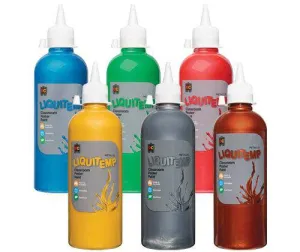 EC Liquitemp Paint 500mL Metallic Pack of 6