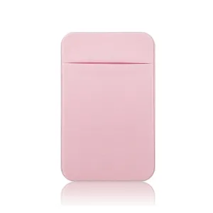 Elastic Stretch Mobile Phone Credit ID Card Holder Stick On 3M Adhesive Pocket Purse Pouch