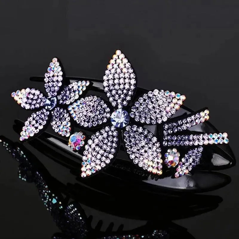 Elegant Flower Fashion Hair Clip Barrettes For Women Beautiful Charming Design Girls Hair Accessories