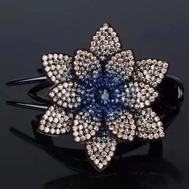 Elegant Flower Fashion Hair Clip Barrettes For Women Beautiful Charming Design Girls Hair Accessories