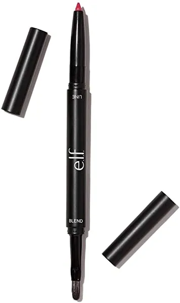 e.l.f. Lip Liner and Blending Brush 82304 Hot Pink 0.005 oz.