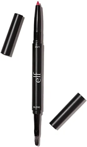 e.l.f. Lip Liner and Blending Brush 82304 Hot Pink 0.005 oz.
