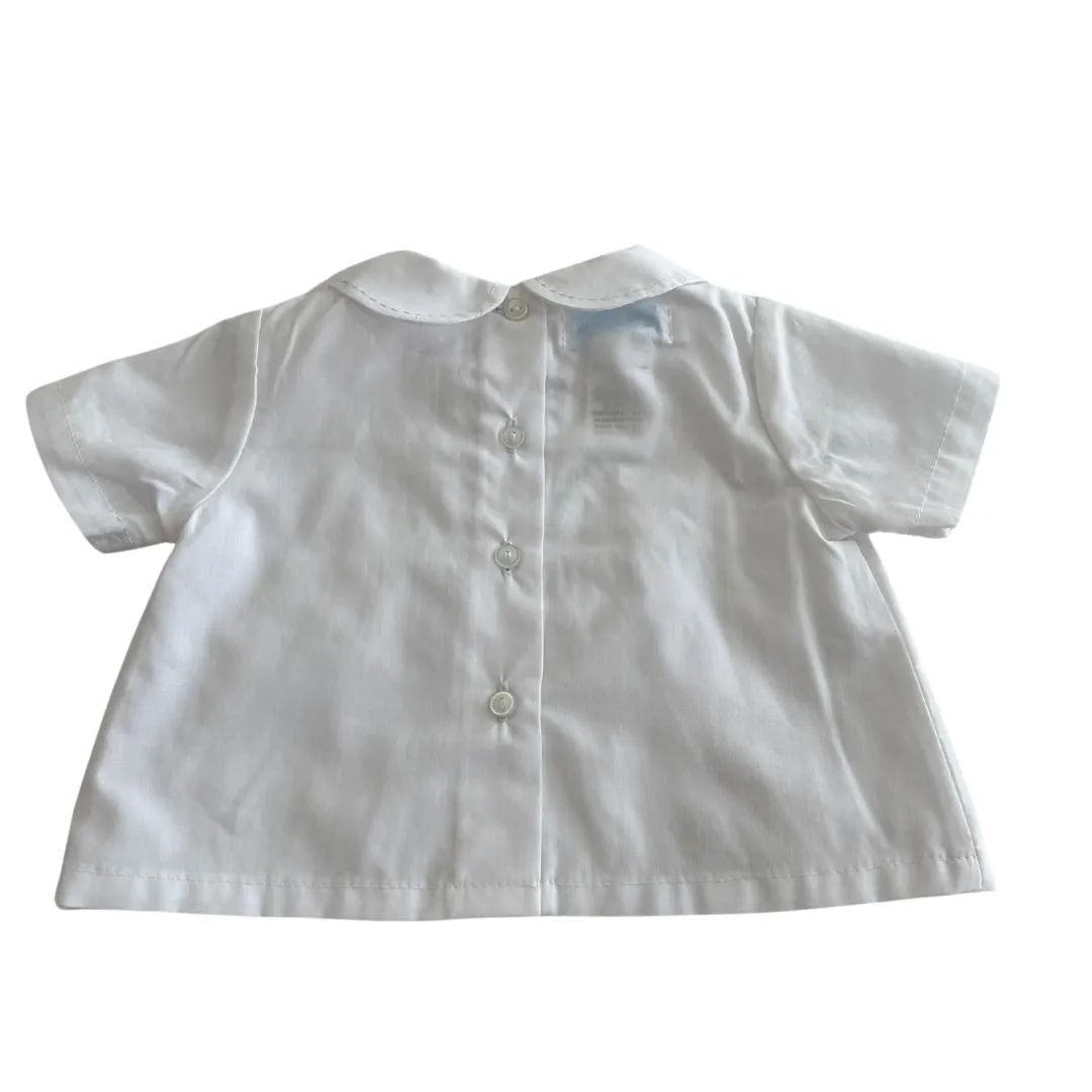 Embroidered Giraffe Diaper Set
