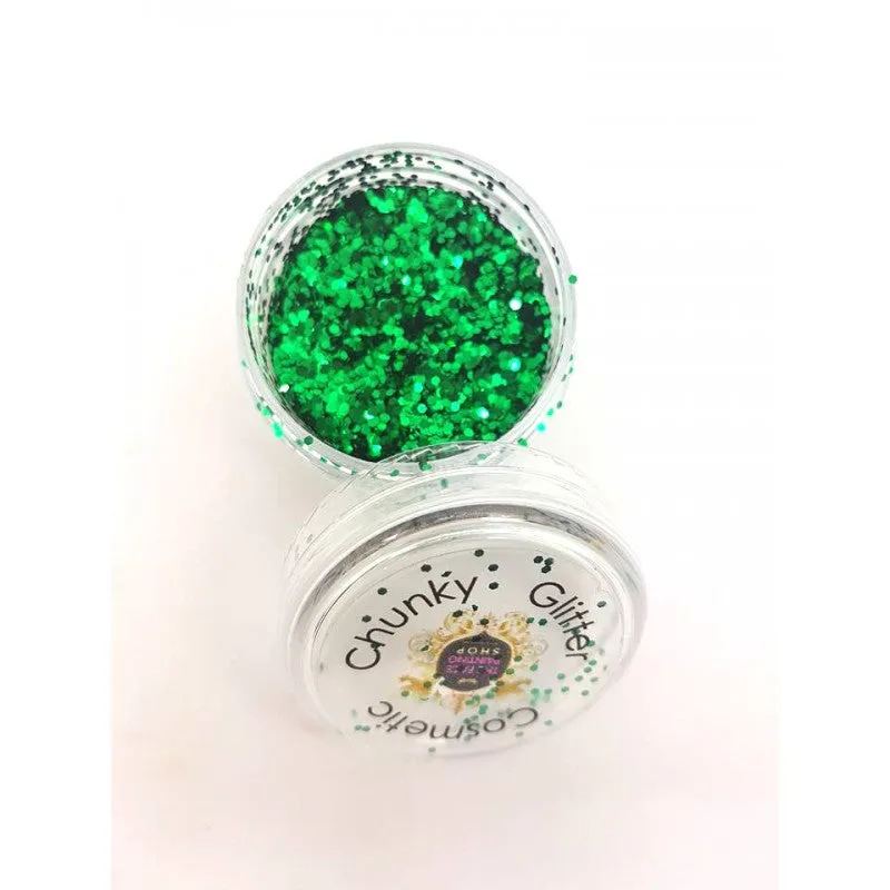 'Emerald Green' Chunky Glitter - The Facepainting Shop