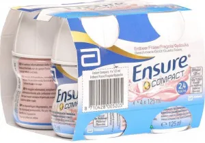 Ensure Compact Strawberry 4x125ml x 6 Packs