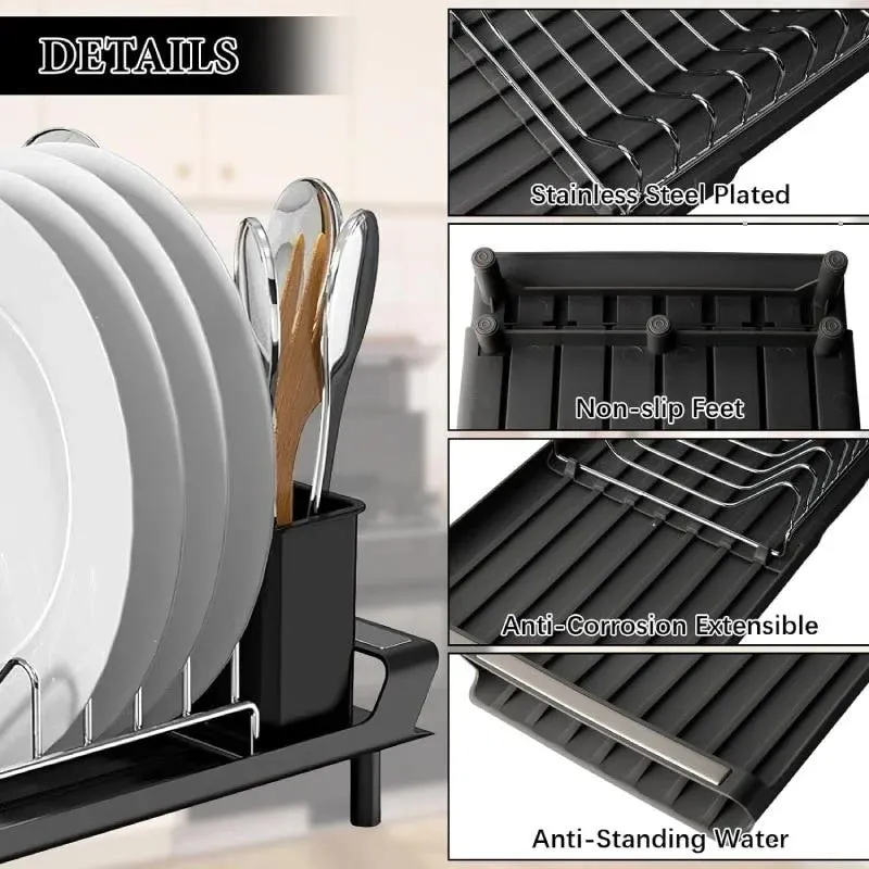 Expandable Dish Drying Rack