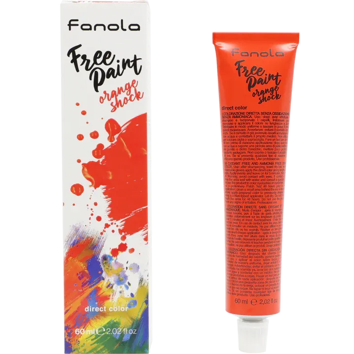 Fanola Free Paint Direct Colour Orange 60ml