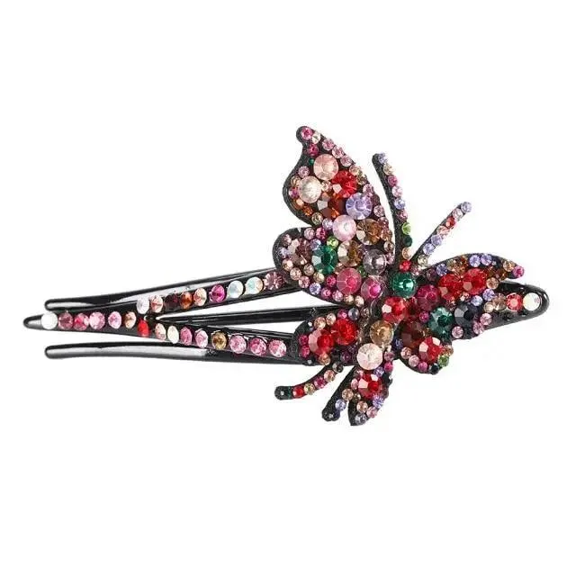 Fashion Butterfly Women Hair Clip Barrette For Women Charming Design Beautiful Ladies Hair Clips
