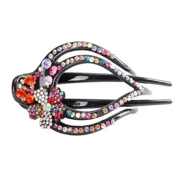 Fashion Butterfly Women Hair Clip Barrette For Women Charming Design Beautiful Ladies Hair Clips