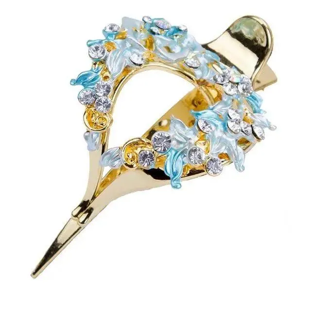 Fashion Butterfly Women Hair Clip Barrette For Women Charming Design Beautiful Ladies Hair Clips