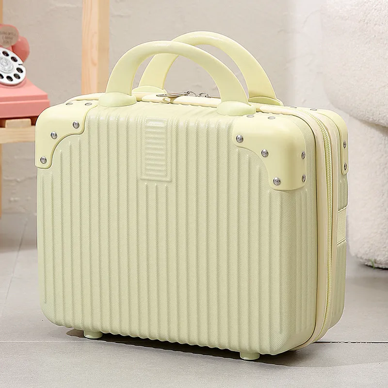 Fashionable Good-looking Gift Lightweight Storage Sapphire Blue Luggage