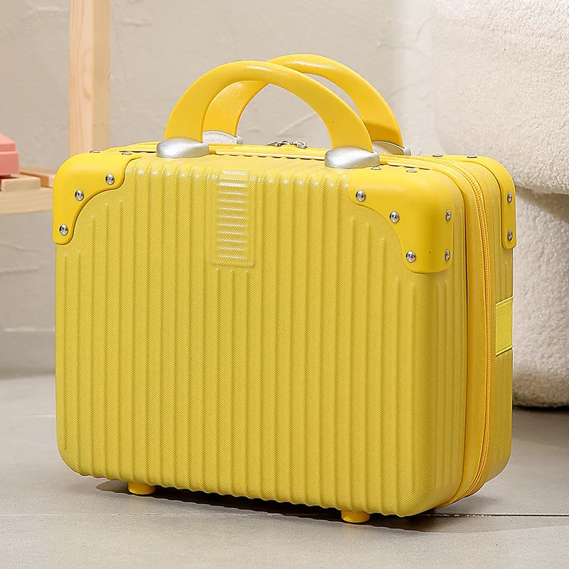 Fashionable Good-looking Gift Lightweight Storage Sapphire Blue Luggage