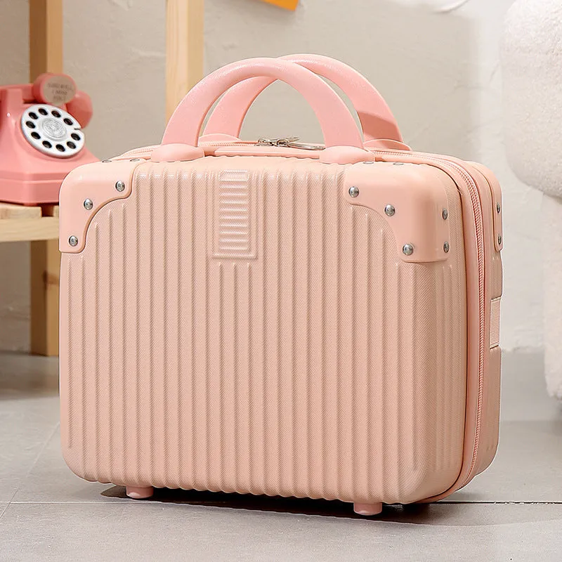 Fashionable Good-looking Gift Lightweight Storage Sapphire Blue Luggage