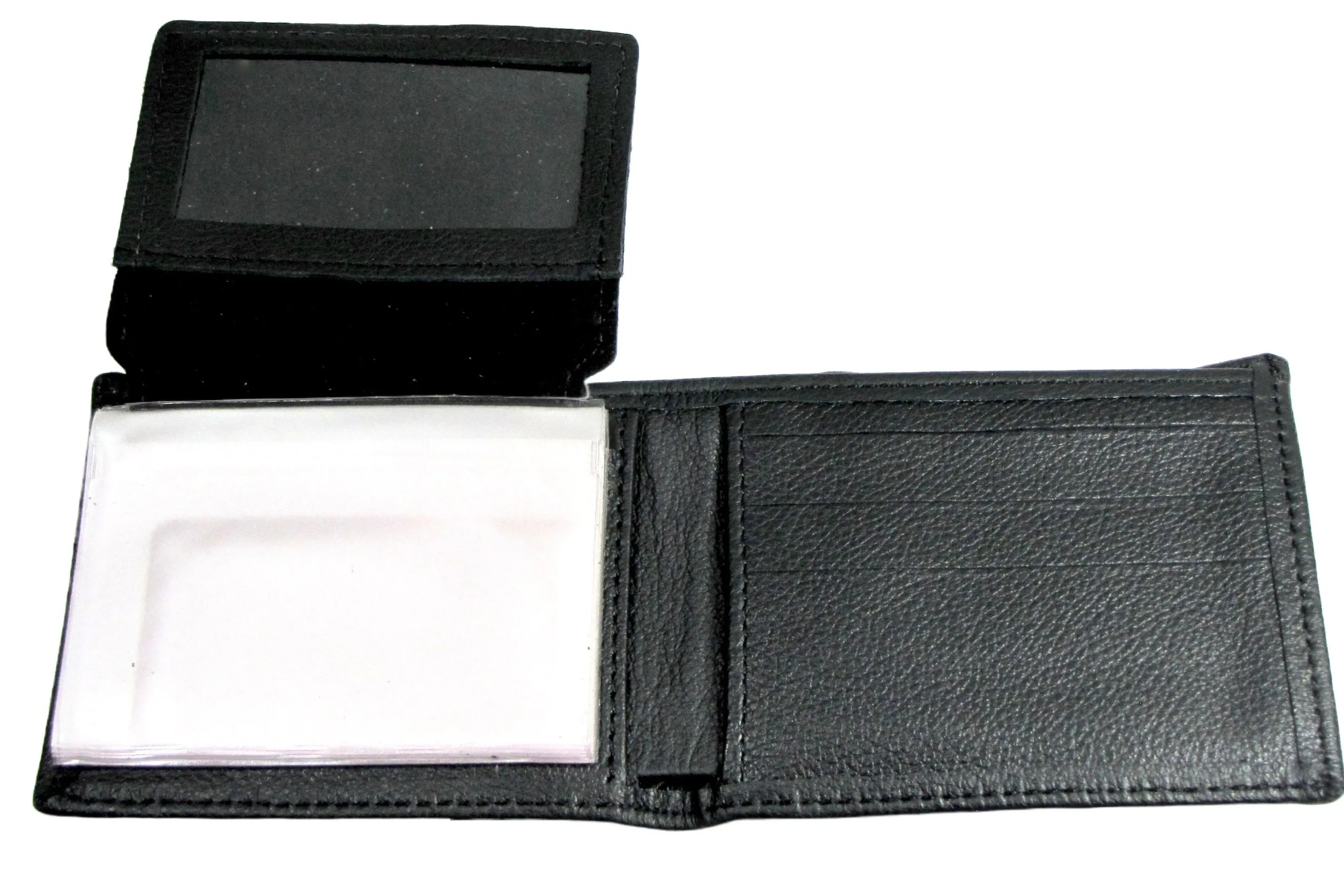 FB816- DD Embroidered Billfold-Flaming Skull