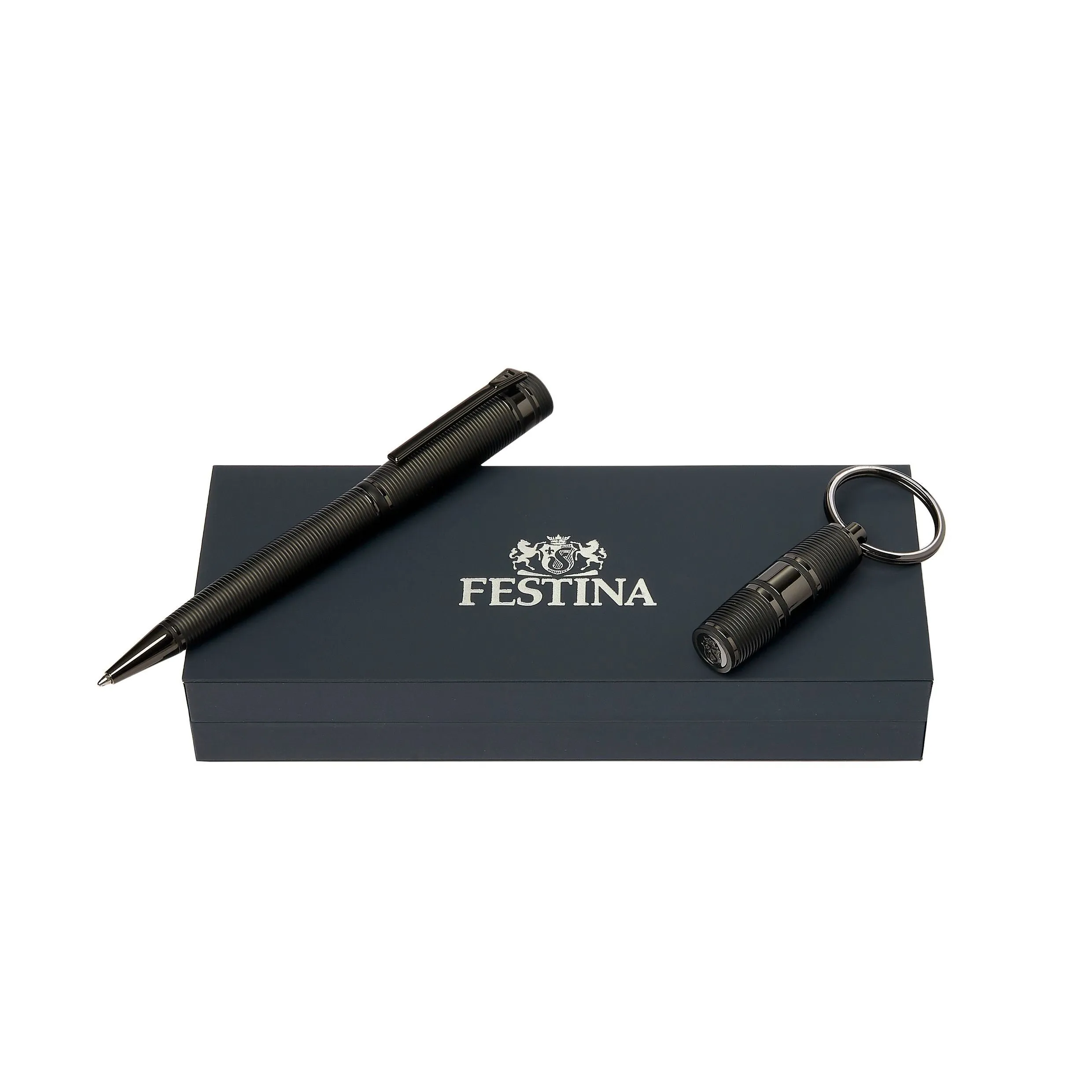 FESTINA FPBK470A - Set Bold Stripe Black (Key ring & Ballpoint pen)