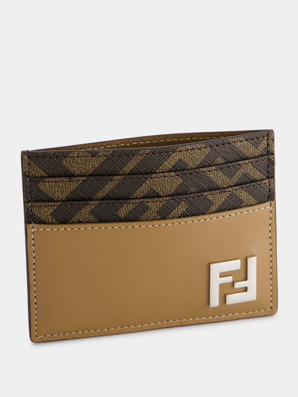 FF Squared Leather Card Holder