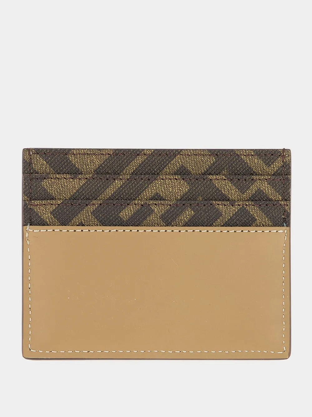 FF Squared Leather Card Holder