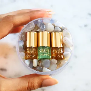 Floral Mini Rollie Perfume Oil Concentrate Discovery Set by Sage