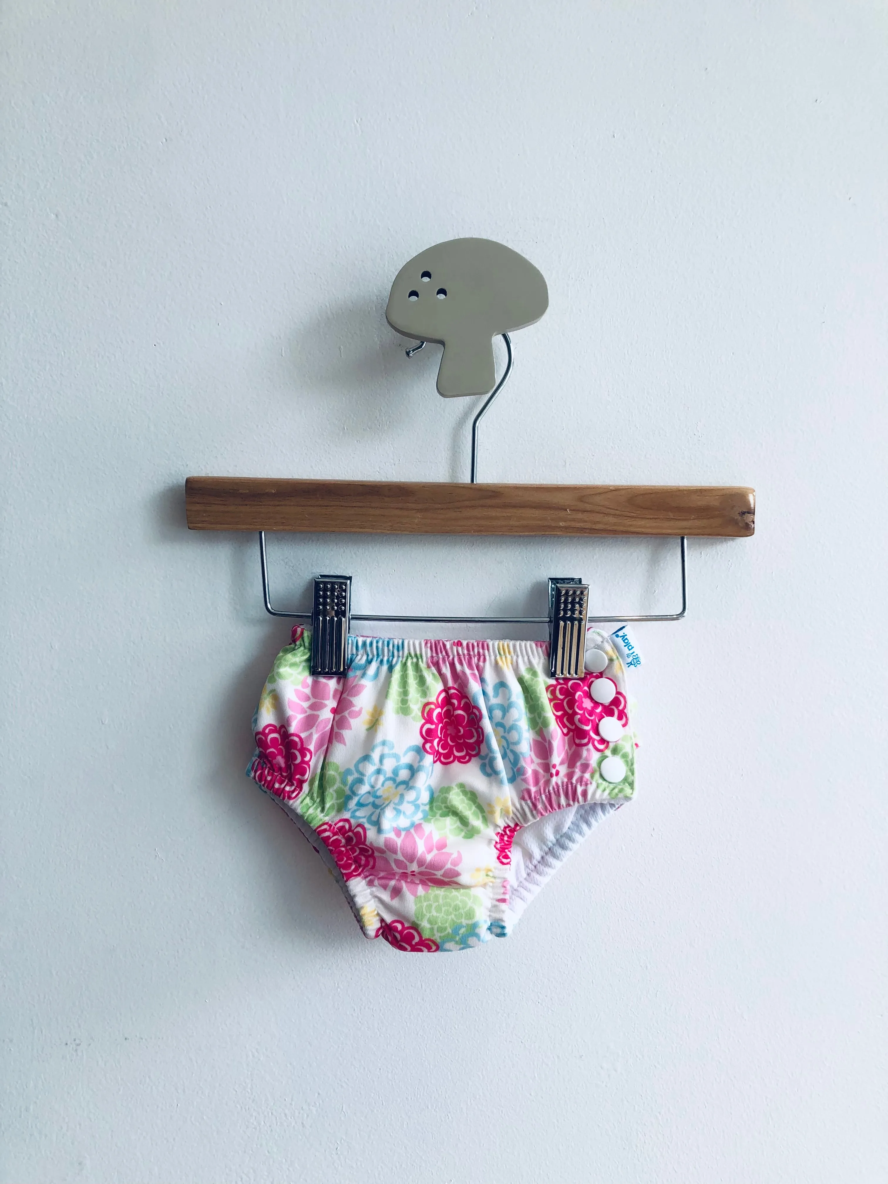 Floral Swim Diaper // 0-3M