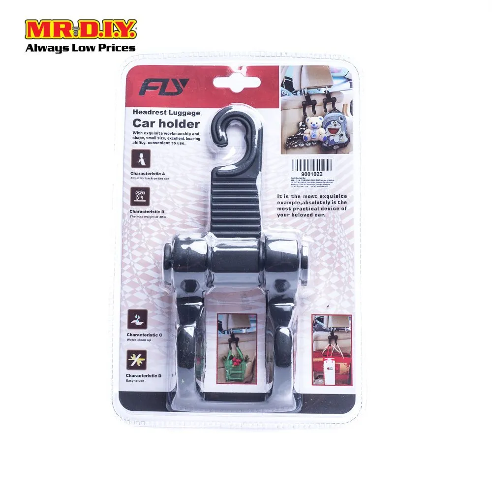 FLY Car Organizer Double Hook (1pc)