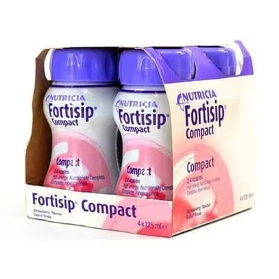 Fortisip Compact Strawberry ( 4 x 125ml)