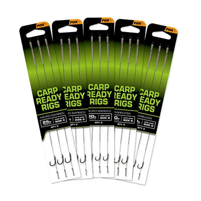 Fox Carp Ready Tied Rigs