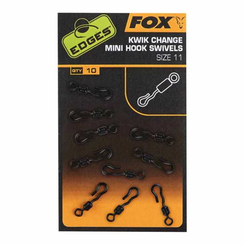 FOX Naturals Size 7 Lead Clips Tail Rubbers