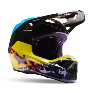 FOX V1 BARBED WIRE HELMET MIPS SE ECE [BLACK/BLUE]