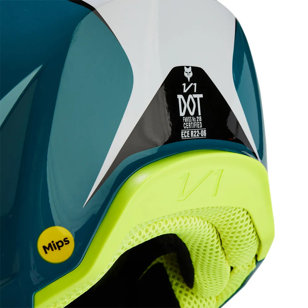 FOX V1 NITRO HELMET MIPS CE [MAUI BLUE]