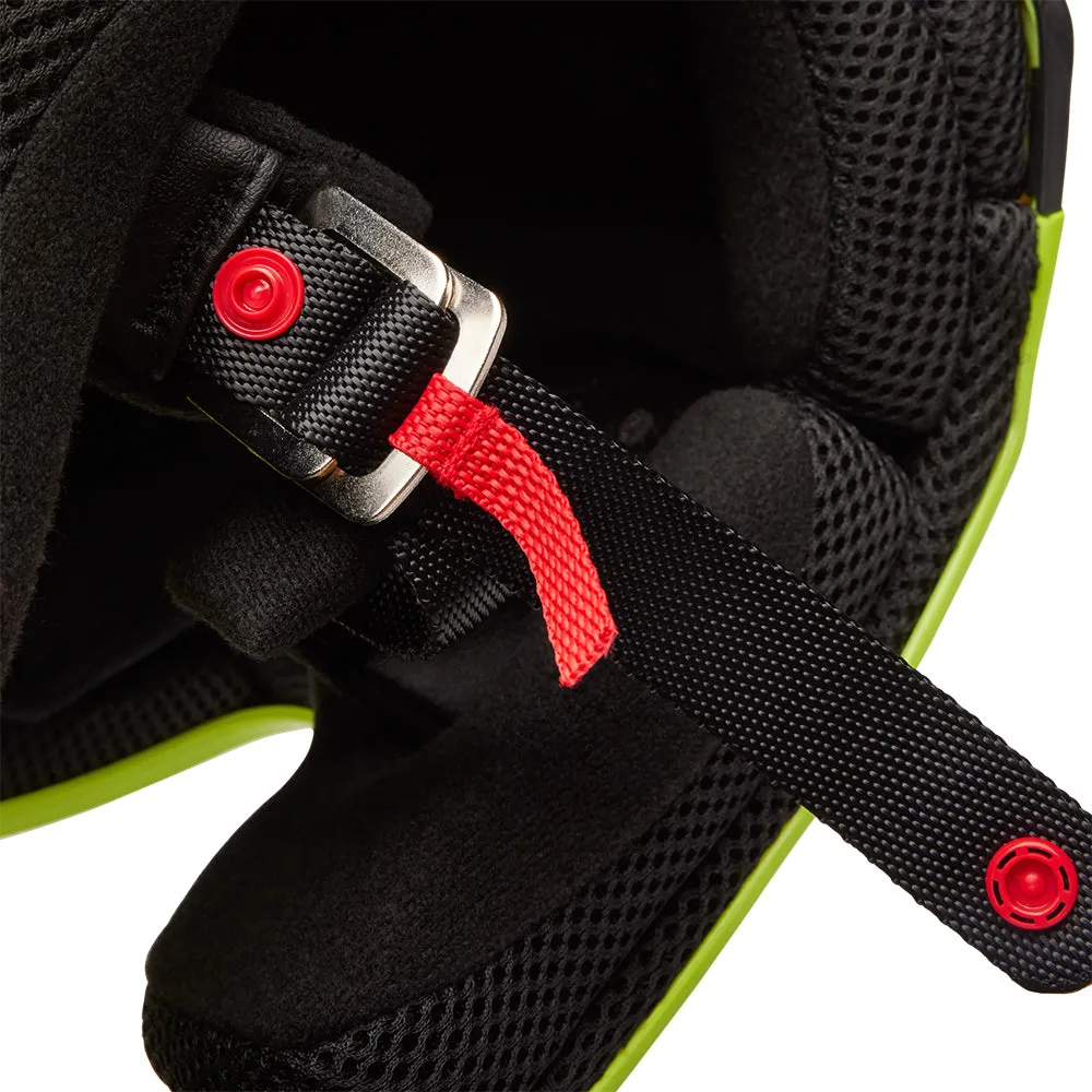 FOX V1 STATK HELMET MIPS ECE [RED/YELLOW]